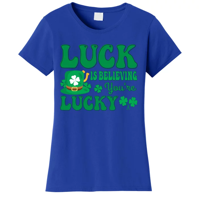 Believing St Patricks Day Gift Women's T-Shirt