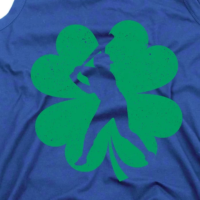 Baseball St Patricks Day Irish Catcher Pitcher Shamrock Cool Gift Tank Top