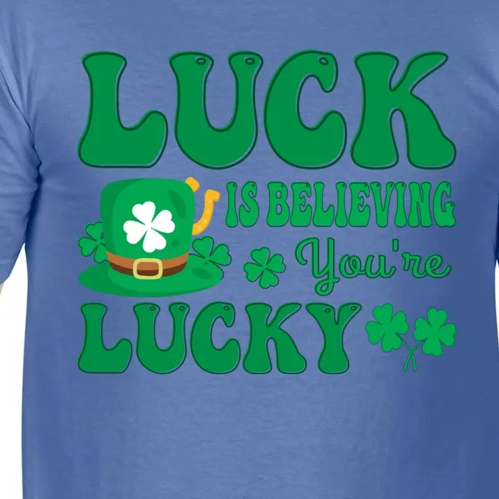 Believing St Patricks Day Cute Gift Comfort Colors T-Shirt