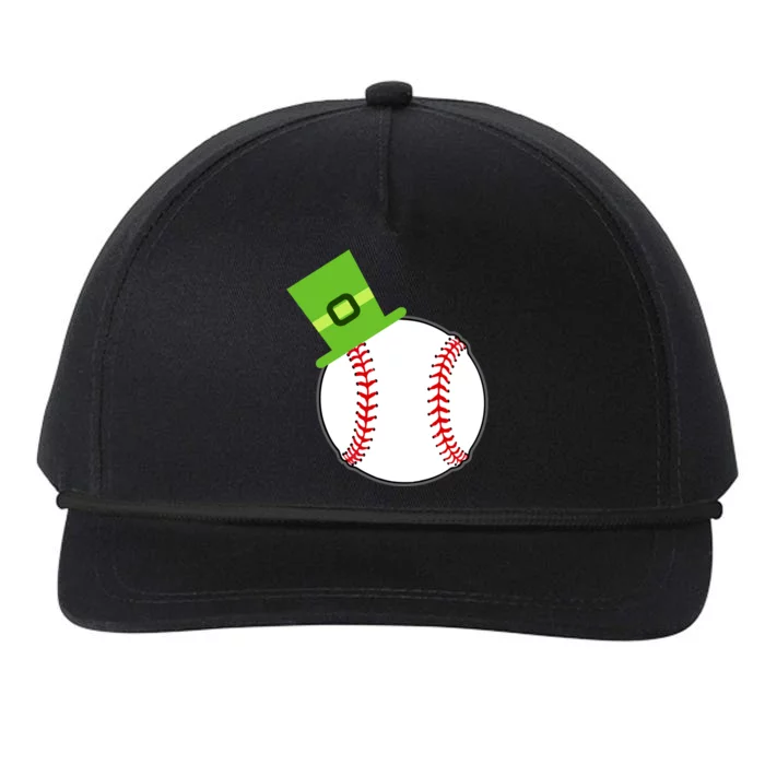 Baseball St Patricks Day Sports Green Leprechaun Hat Gift Snapback Five-Panel Rope Hat