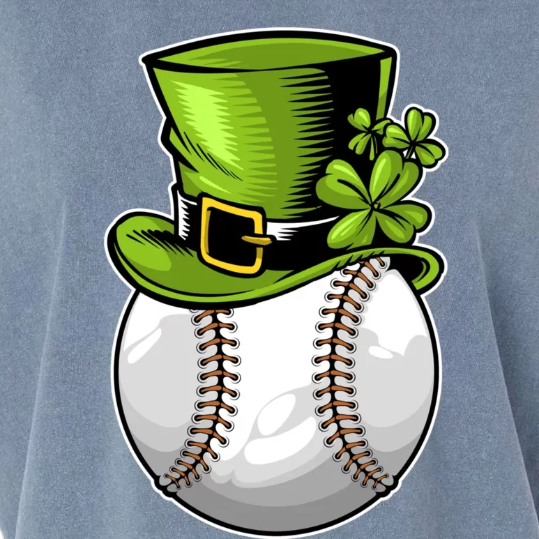 Baseball St Patricks Day Lucky Ball Leprechaun Catcher Gift Garment-Dyed Women's Muscle Tee