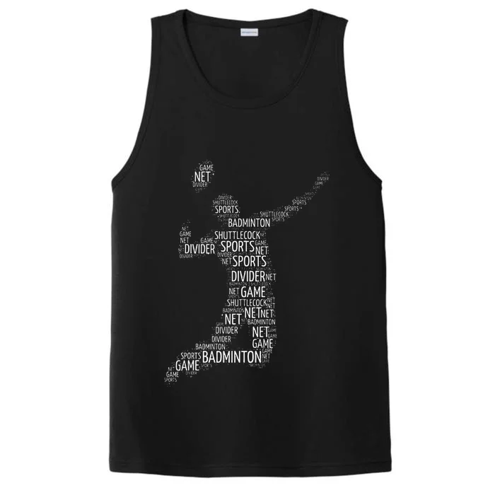 Badminton Shuttlecock Player Performance Tank