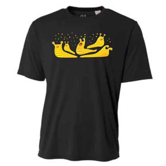 Banana Slug Party– Banana Slug Humor Banana Slug Squad Cooling Performance Crew T-Shirt