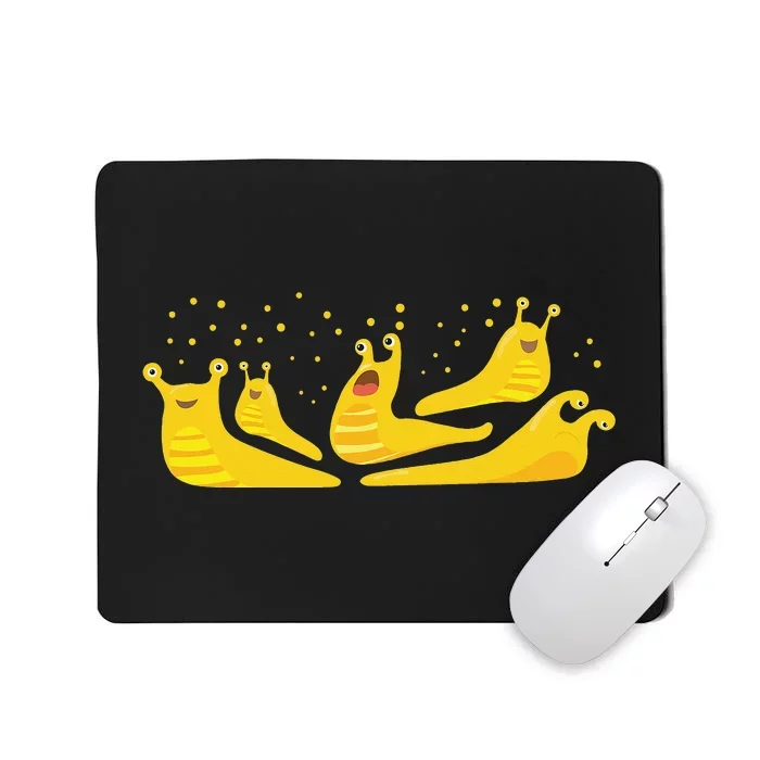 Banana Slug Party– Banana Slug Humor Banana Slug Squad Mousepad