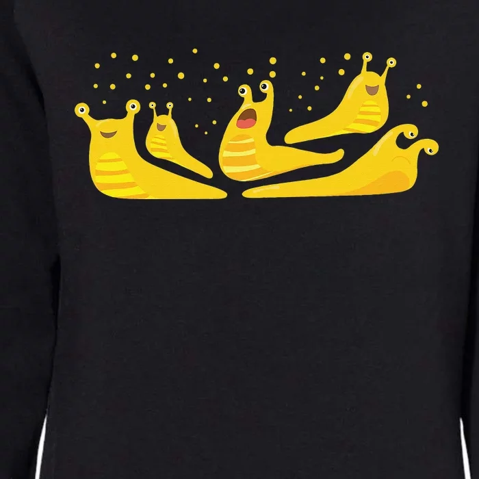 Banana Slug Party– Banana Slug Humor Banana Slug Squad Womens California Wash Sweatshirt