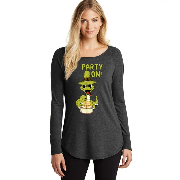 Birthday Snake Quote Women's Perfect Tri Tunic Long Sleeve Shirt