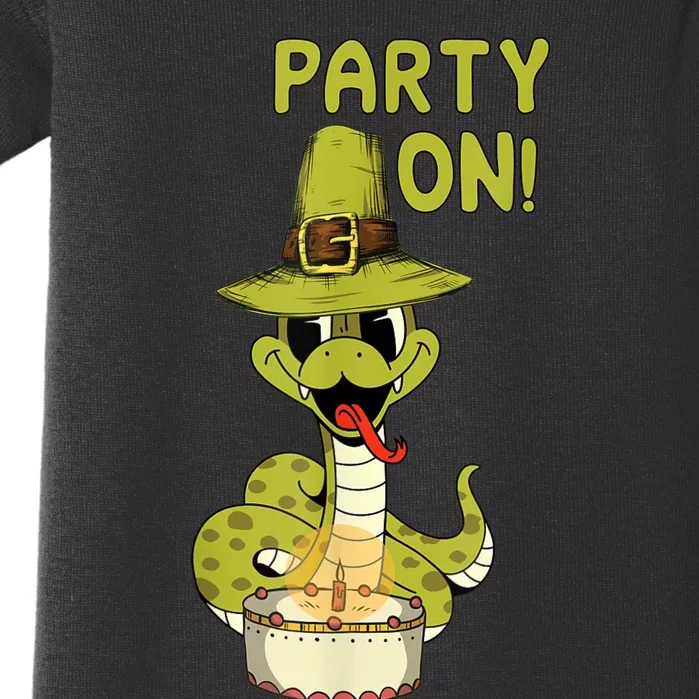 Birthday Snake Quote Baby Bodysuit