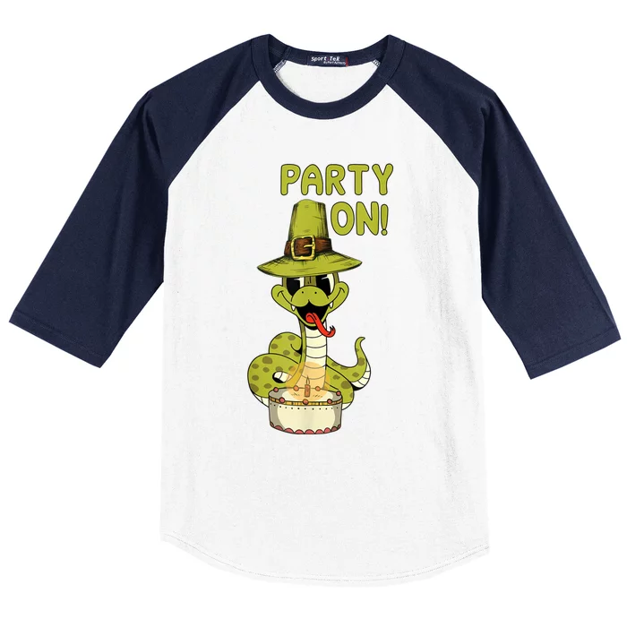 Birthday Snake Quote Baseball Sleeve Shirt