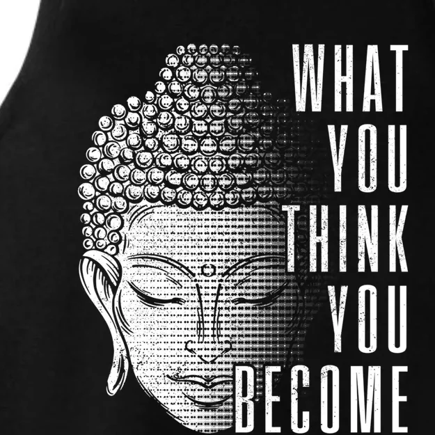 Buddha Spiritual Quote Buddhism Yogi Yoga Gift Ladies Tri-Blend Wicking Tank