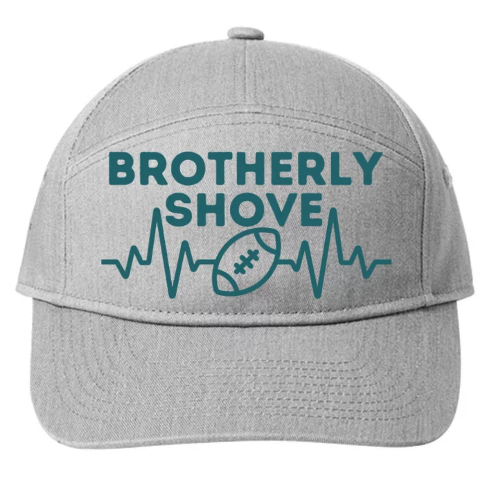 Brotherly Shove Qb Sneak Philadelphia Pennsylvania 7-Panel Snapback Hat