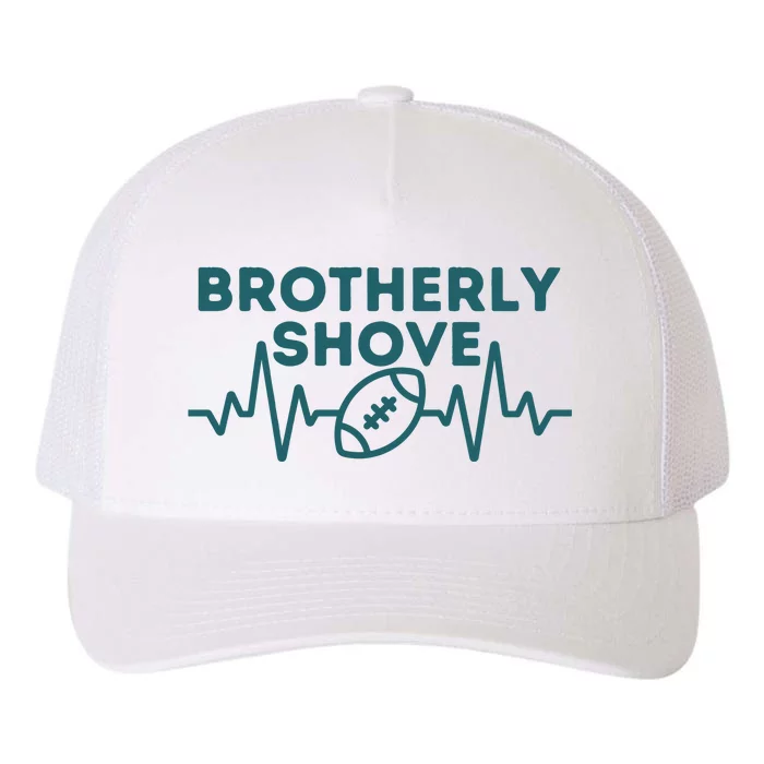 Brotherly Shove Qb Sneak Philadelphia Pennsylvania Yupoong Adult 5-Panel Trucker Hat