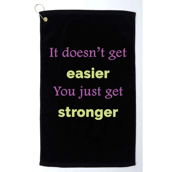 Be Strong Quotes Motivational Quotes Inspirational Quotes Radiate Positivity Platinum Collection Golf Towel