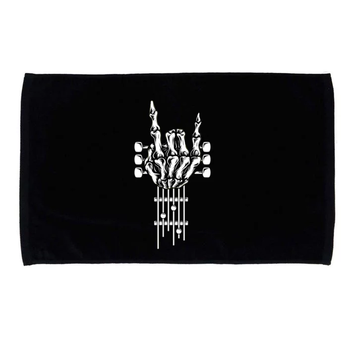 Band Shirts Rock And Roll Guitar For Men Band Tee Microfiber Hand Towel