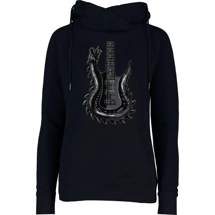 Band Shirts Rock And Roll Guitar For Men Band Tee Womens Funnel Neck Pullover Hood