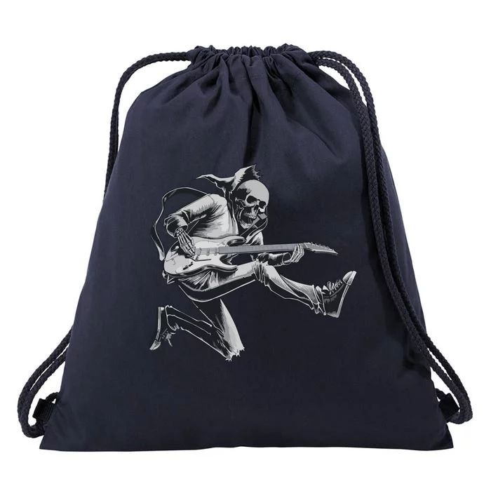 Band Shirts Rock And Roll Guitar For Men Band Tee Drawstring Bag