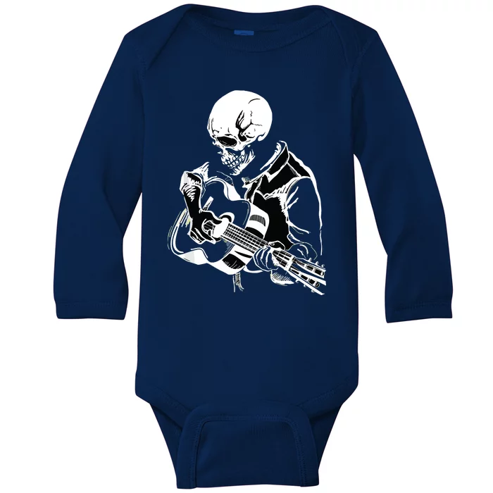 Band Shirts Rock And Roll Guitar For Men Band Tee Baby Long Sleeve Bodysuit