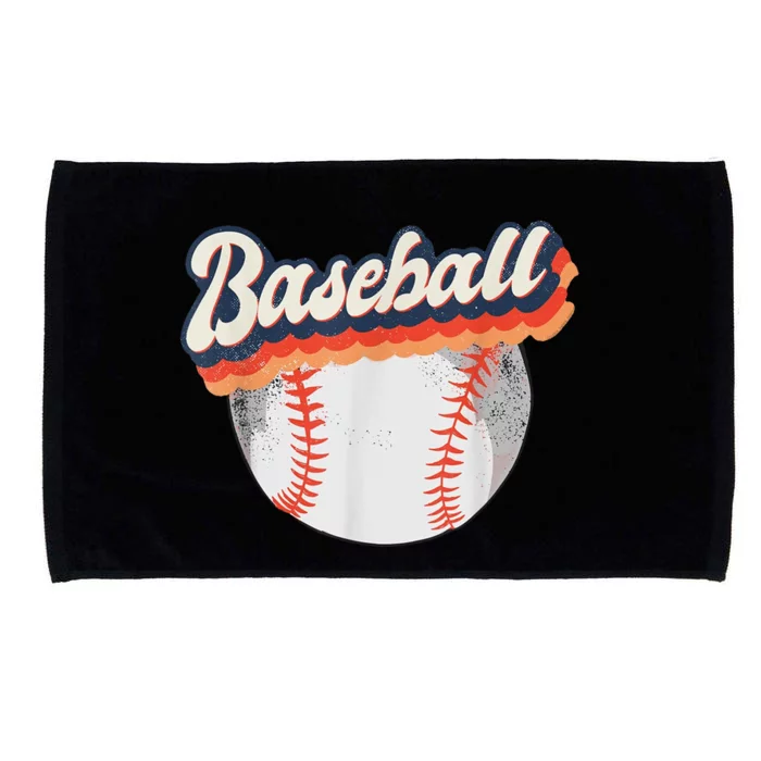 Baseball Sport Retro Microfiber Hand Towel