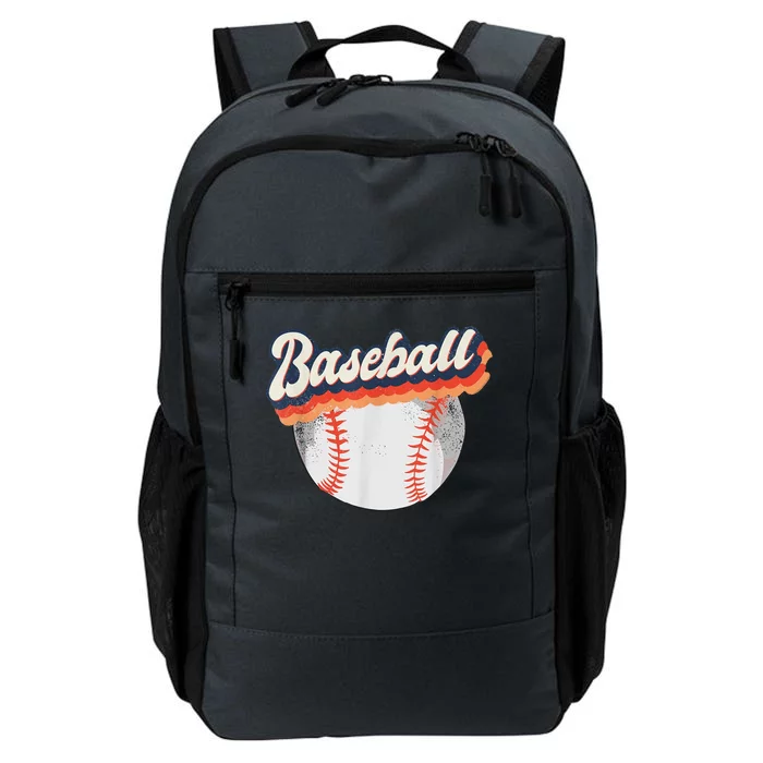 Baseball Sport Retro Daily Commute Backpack