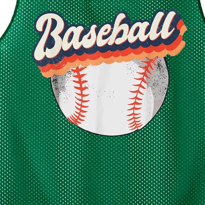 Baseball Sport Retro Mesh Reversible Basketball Jersey Tank