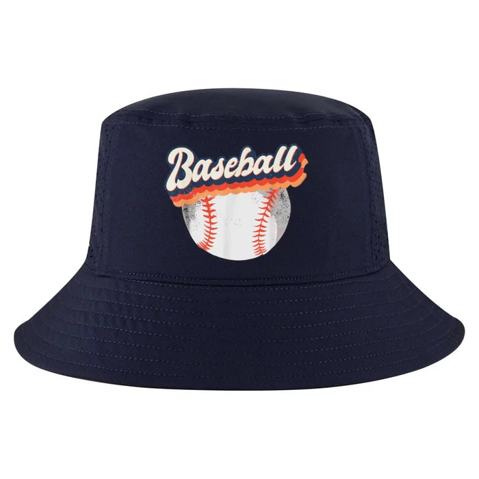 Baseball Sport Retro Cool Comfort Performance Bucket Hat