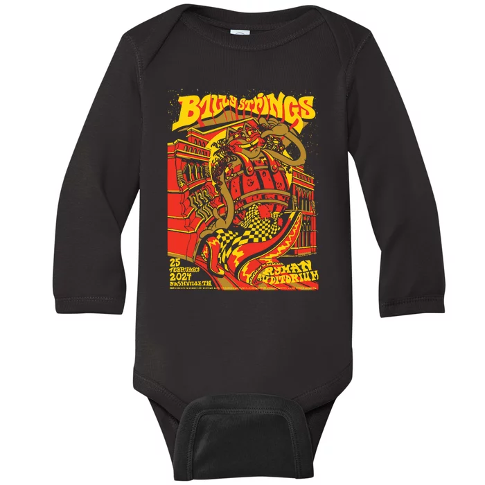 Billy Strings Ryman Auditorium Baby Long Sleeve Bodysuit