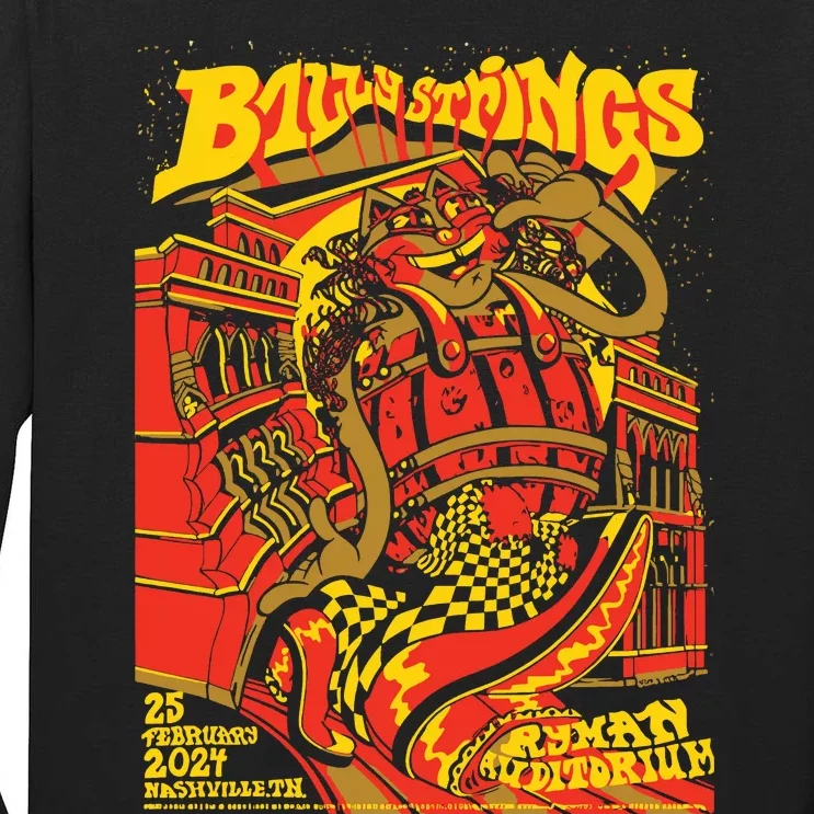 Billy Strings Ryman Auditorium Tall Long Sleeve T-Shirt