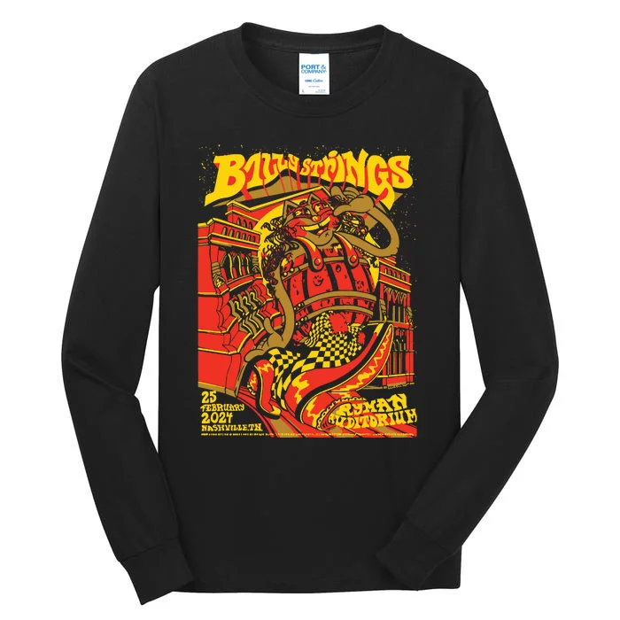 Billy Strings Ryman Auditorium Tall Long Sleeve T-Shirt