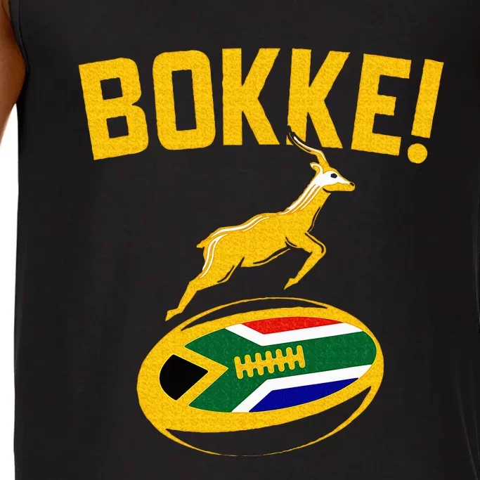 Bokke! Springbok Rugby South African Flag Comfort Colors® Tank Top