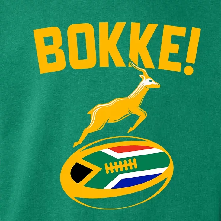 Bokke! Springbok Rugby South African Flag Toddler Hoodie