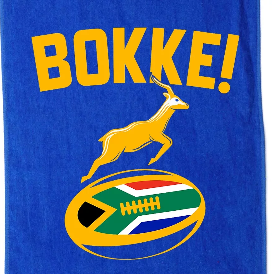 Bokke! Springbok Rugby South African Flag Platinum Collection Golf Towel