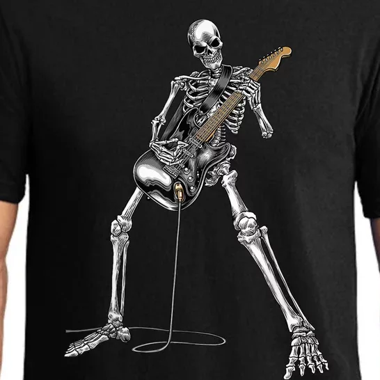 Band Shirts Rock And Roll Guitar T Shirts For  Band Tee Pajama Set