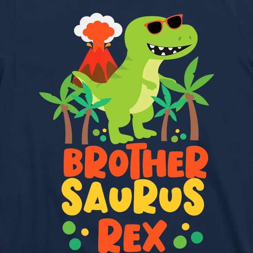 Brother Saurus Rex Dinosaur Dino T-Shirt