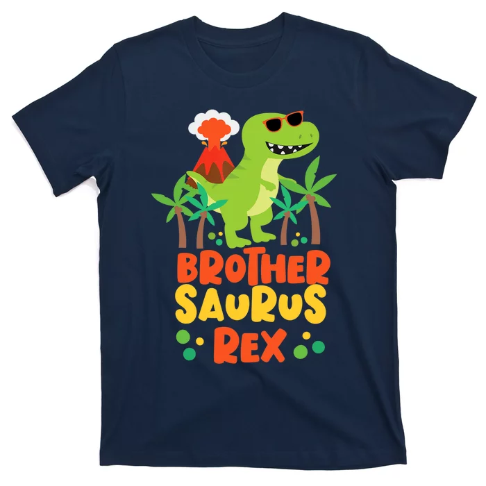 Brother Saurus Rex Dinosaur Dino T-Shirt