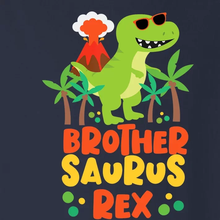 Brother Saurus Rex Dinosaur Dino Toddler Long Sleeve Shirt