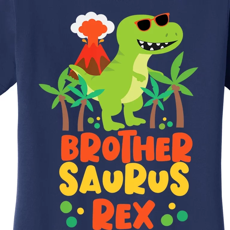 Brother Saurus Rex Dinosaur Dino Women's T-Shirt