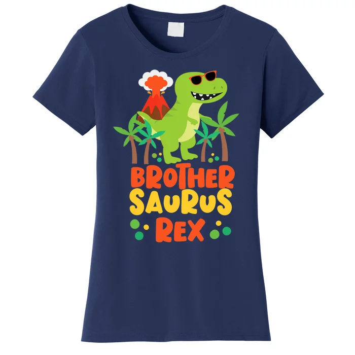 Brother Saurus Rex Dinosaur Dino Women's T-Shirt