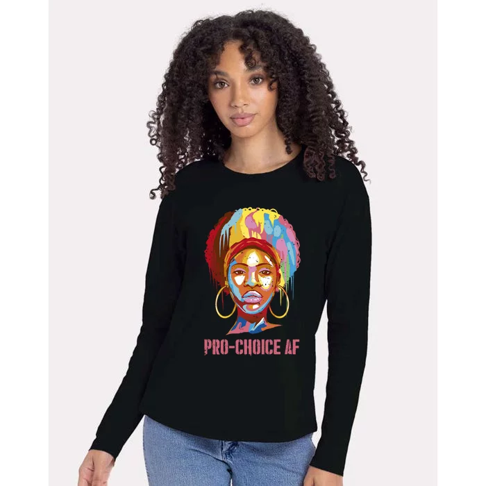 Black 'S Rights Pro Choice Af Feminist Meaningful Gift Womens Cotton Relaxed Long Sleeve T-Shirt