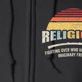 Bag Some Rays Retro Atheist Science Crew Neck Classic Fit Black Cotton & Po Full Zip Hoodie