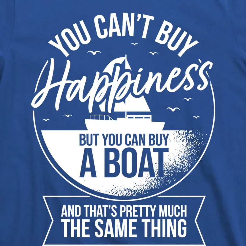 Boat Sailing Ship Gift Sailer Yacht Sailboat Gift Boating Gift T-Shirt