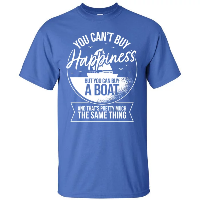 Boat Sailing Ship Gift Sailer Yacht Sailboat Gift Boating Gift Tall T-Shirt