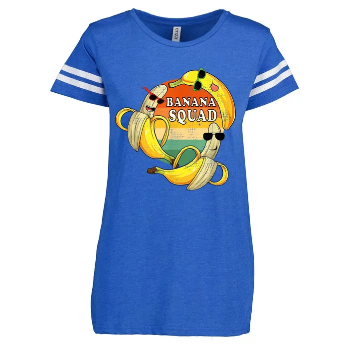 Banana Squad Summer Party Funny Banana Lover Fruit Enza Ladies Jersey Football T-Shirt