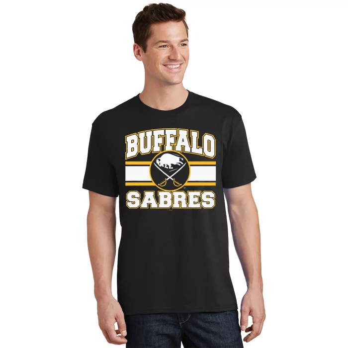 Buffalo Sabres Stripe Royal Blue T-Shirt