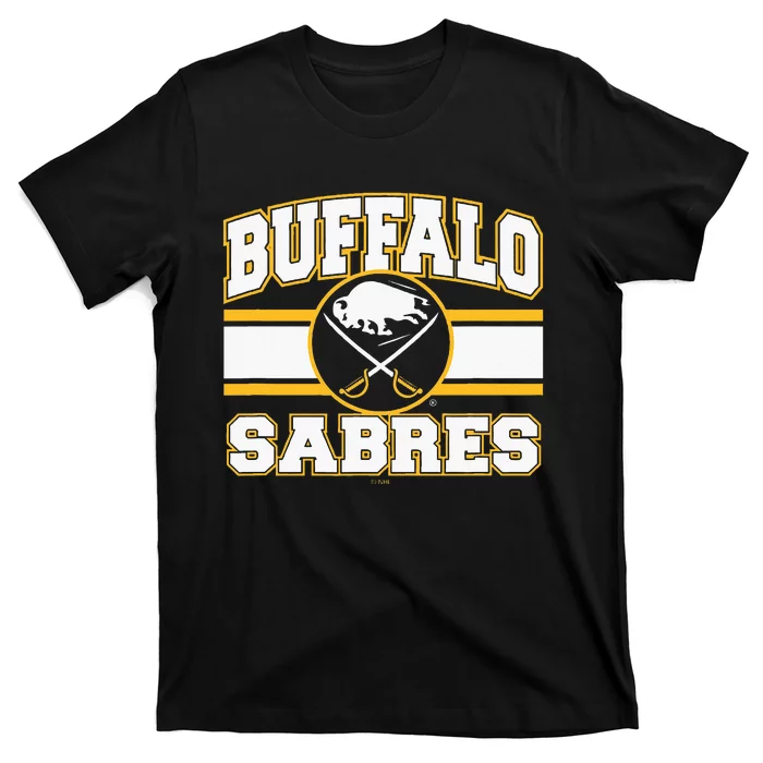 Buffalo Sabres Stripe Royal Blue T-Shirt