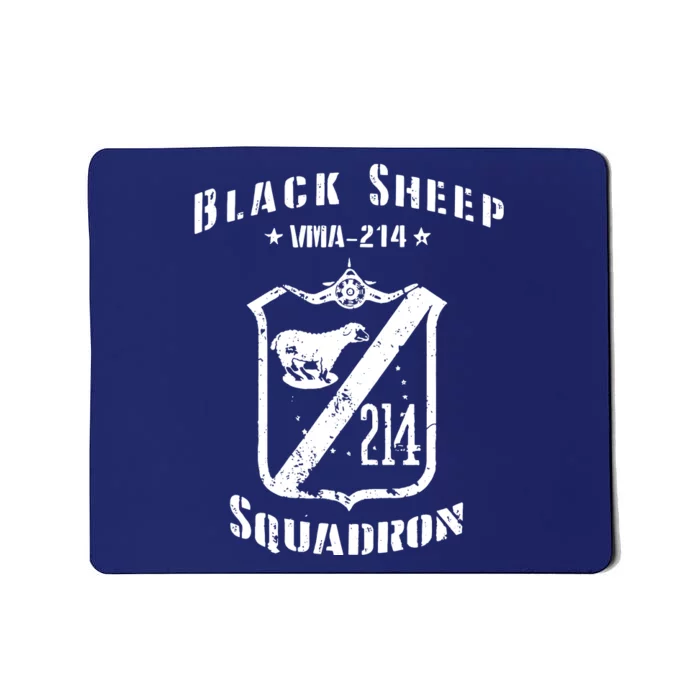 Black Sheepp Squadron VMA214 WWII Vintage Mousepad