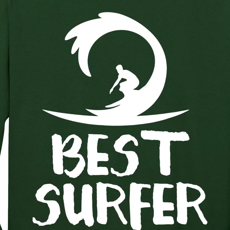 Best Surfer Surfing Long Sleeve Shirt