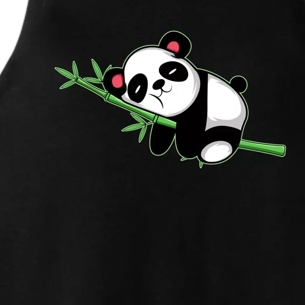 Bamboo Sleep Stuffed Toy Collector Cute Gift Ladies Tri-Blend Wicking Tank