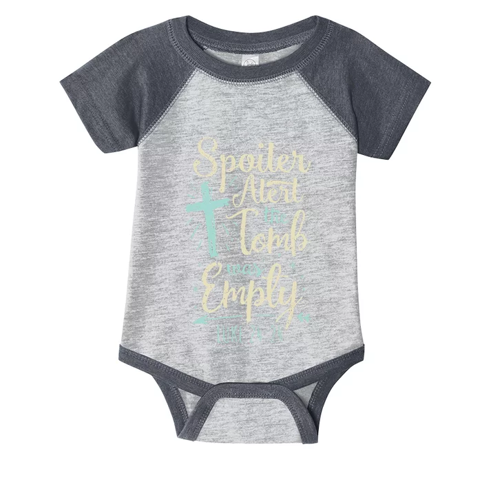 Basket Stuffers Spoiler Alert Tomb Was Empty Infant Baby Jersey Bodysuit