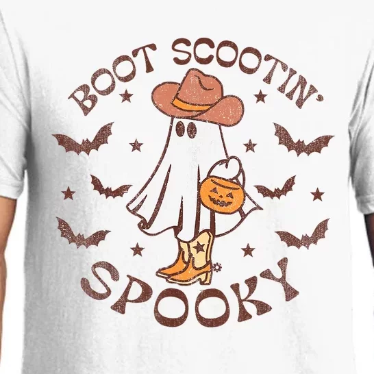 Boot Scootin Spooky Western Halloween Retro Fall Halloween Pajama Set