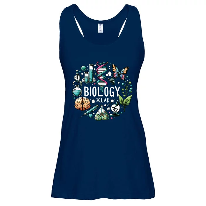 Biology Squad Scientists Biology Shirts For Biologist Ladies Essential Flowy Tank