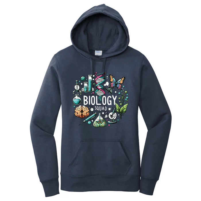 Biology Squad Scientists Biology Shirts For Biologist Women's Pullover Hoodie